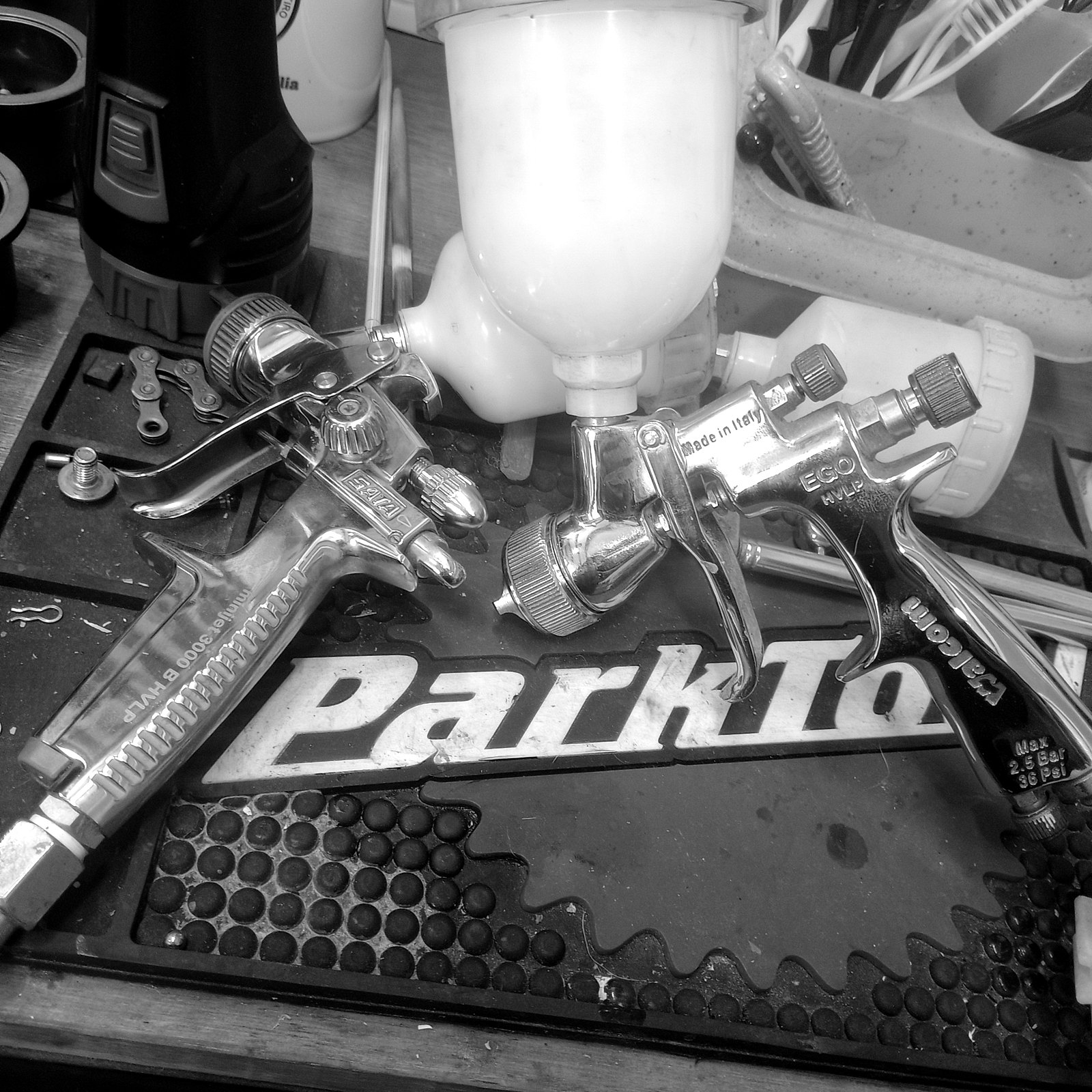 Spray guns — SATA and EGO HVLP