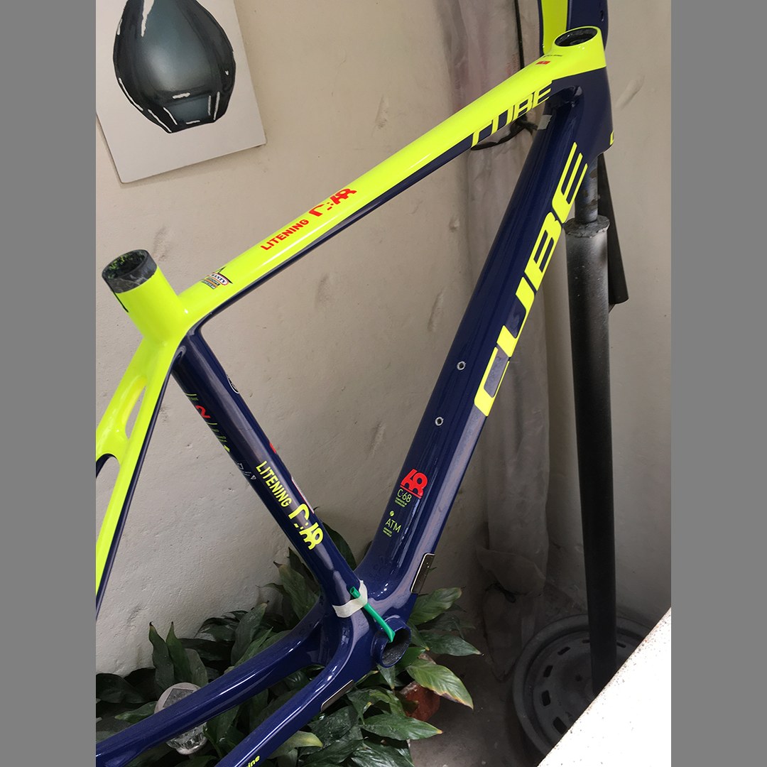 Bicycle frame painting